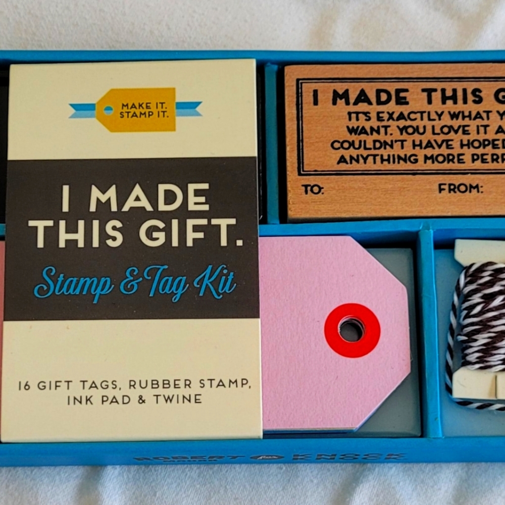 Knock Knock I Made This: Gift Stamp and Tag Kit, UsedIN OPEN